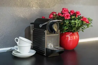 Set per la preparazione di tè e caffè presso Porta Romana Charme Flat - Florence Dolce Vita