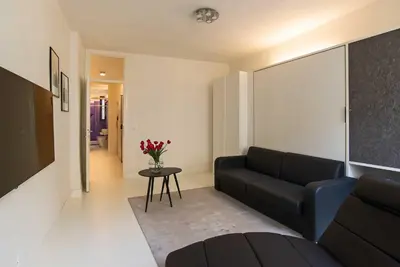 Area soggiorno di Signoria Tower Apartment