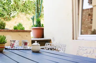 Balcone o terrazza di Sweet House in Pepi Street