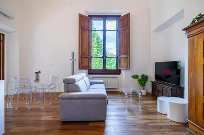 TV o dispositivi per l'intrattenimento presso La Dimora Moderna in Palazzo Storico - Con Suite Privata
