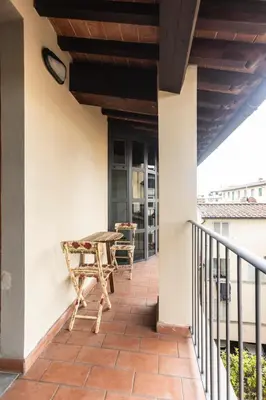 Balcone o terrazza di Fabio's Rustic Flat