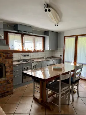 Cucina o angolo cottura di Casa Oasi nel verde