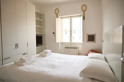 Letto o letti in una camera di Porta a Prato Rock Apartment