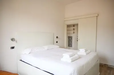 Letto o letti in una camera di Porta a Prato Rock Apartment