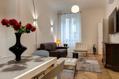 TV o dispositivi per l'intrattenimento presso San Gallo Apartment by Mamo Florence