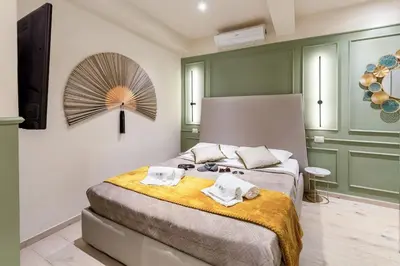 Letto o letti in una camera di Charme Of Santa Croce