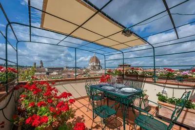 Balcone o terrazza di Duomo View Terrace by Belcanto Villas