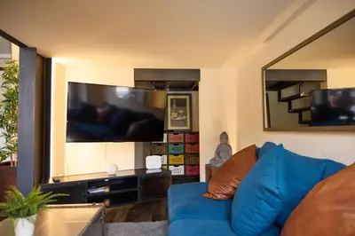 TV o dispositivi per l'intrattenimento presso Ponte alla Vittoria Urban Garden Loft