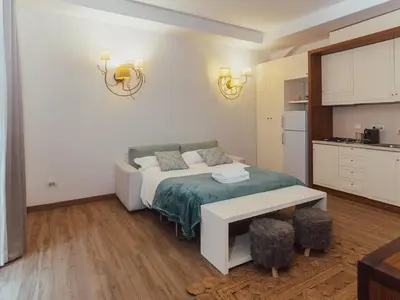 Letto o letti in una camera di Antonino Warm Escape Near Florence's Treasures