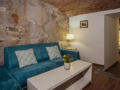 Area soggiorno di Antonino Warm Escape Near Florence's Treasures