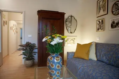 Area soggiorno di Dimora D'Artista