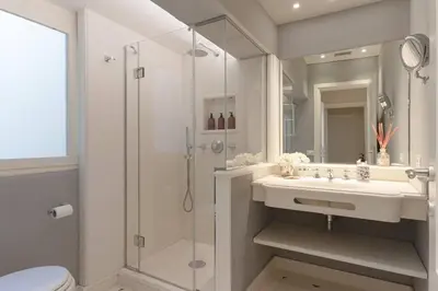 Bagno di designer view terrace home in Center