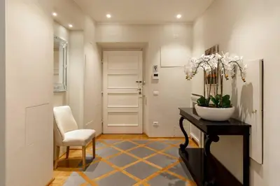 Planimetria di designer view terrace home in Center