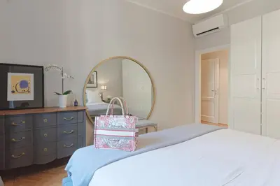 Letto o letti in una camera di designer view terrace home in Center