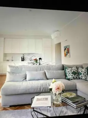 Area soggiorno di designer view terrace home in Center