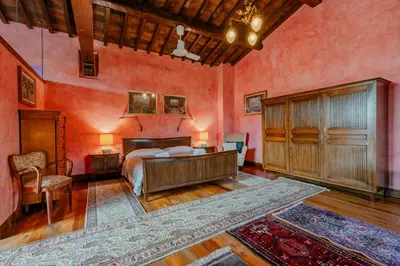 Letto o letti in una camera di I Palpiti - Dream Villa in Florence