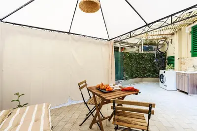 Patio o area all'aperto di Asse Apartment By San Firenze Collection
