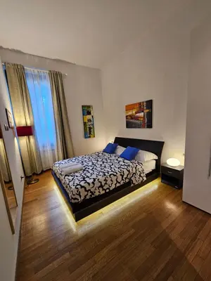 Letto o letti in una camera di Scialoia Blue