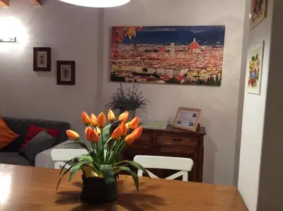 Area soggiorno di Casa Vacanze Ada