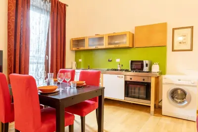 Cucina o angolo cottura di Sant'Ambrogio Apartments - Michelangelo