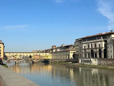 Vista sul fiume nelle vicinanze dell'appartamento