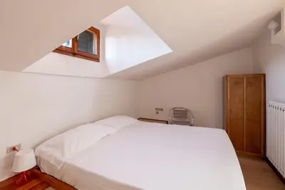 Letto o letti in una camera di Brunelleschi Terrace Fantastic view in spacious flat