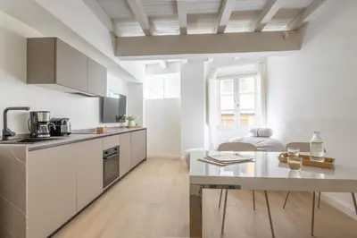 Cucina o angolo cottura di Deservi Charming Apartments