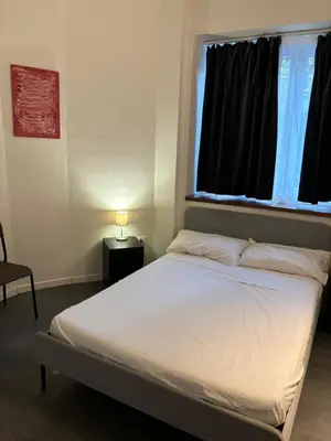 Letto o letti in una camera di Francy House