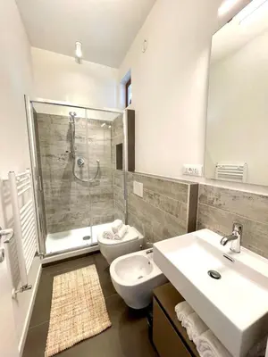 Bagno di La Loggetta Apartment di Leonardo