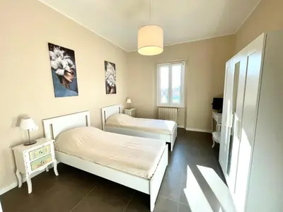 Letto o letti in una camera di La Loggetta Apartment di Leonardo