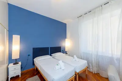 Letto o letti in una camera di Ponte Vecchio - San Jacopo, Duomo