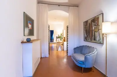 Area soggiorno di La Casa del Ghiberti B&B