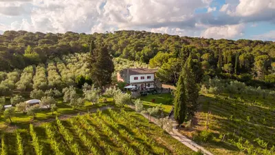Paesaggio naturale nelle vicinanze dell'agriturismo