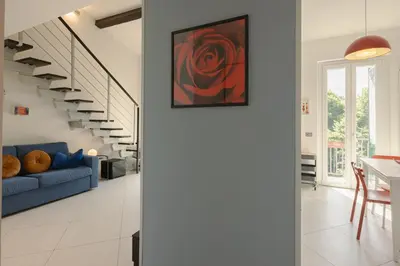 Area soggiorno di Your Family House in Florence