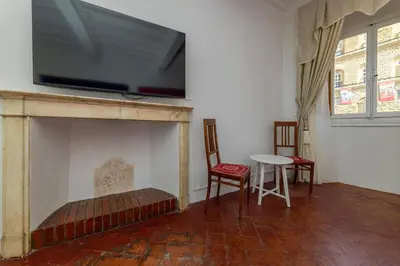 TV o dispositivi per l'intrattenimento presso Pitti Suite 13 residenza d'epoca