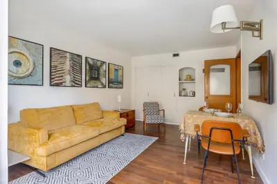 Area soggiorno di Sara Studio Apartment