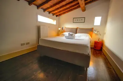 Letto o letti in una camera di Santa Croce Suite View Apartment