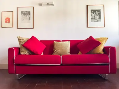 Area soggiorno di Santa Croce Suite View Apartment