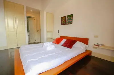 Letto o letti in una camera di Santa Croce Suite View Apartment
