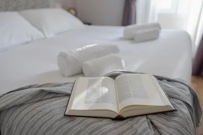 Letto o letti in una camera di Museo Archeologico- Design Apartment