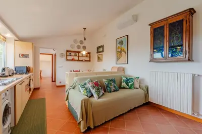Area soggiorno di La Serra-Stunning retreat in Florence