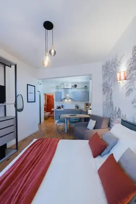 Letto o letti in una camera di Futura Florence apartment