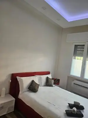 Letto o letti in una camera di White apartment