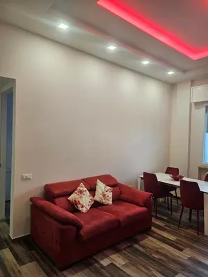 Area soggiorno di White apartment