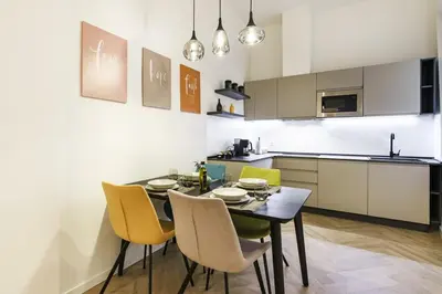 Cucina o angolo cottura di Designer Apartment in Oltrarno