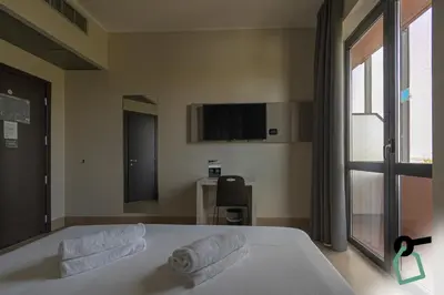 TV o dispositivi per l'intrattenimento presso Hotiday Firenze Guidoni