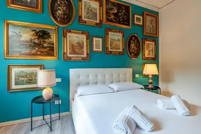 Letto o letti in una camera di Maison Sanzio