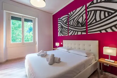 Letto o letti in una camera di Maison Sanzio