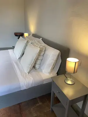 Letto o letti in una camera di Appartamento Cerbaia