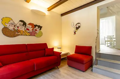 Area soggiorno di GuestHost - Boutique House Porta Romana